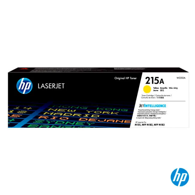 Cartucho de Tóner HP 215A LaserJet Original Yellow
