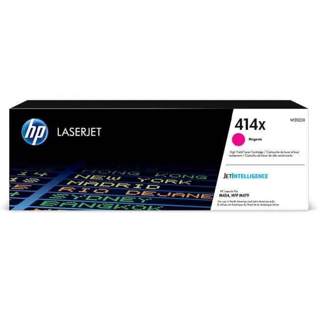 Tóner HP W2023X Magenta 414X original