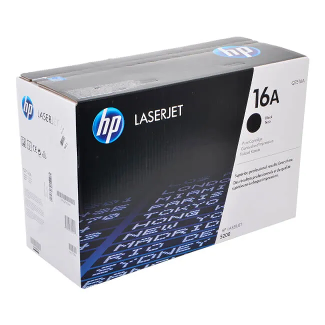 Tóner HP 16A negro Q7516A original