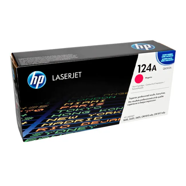 Tóner HP 124A magenta Q6003A original