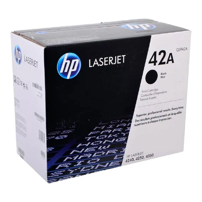 Tóner HP 42A negro Q5942A original