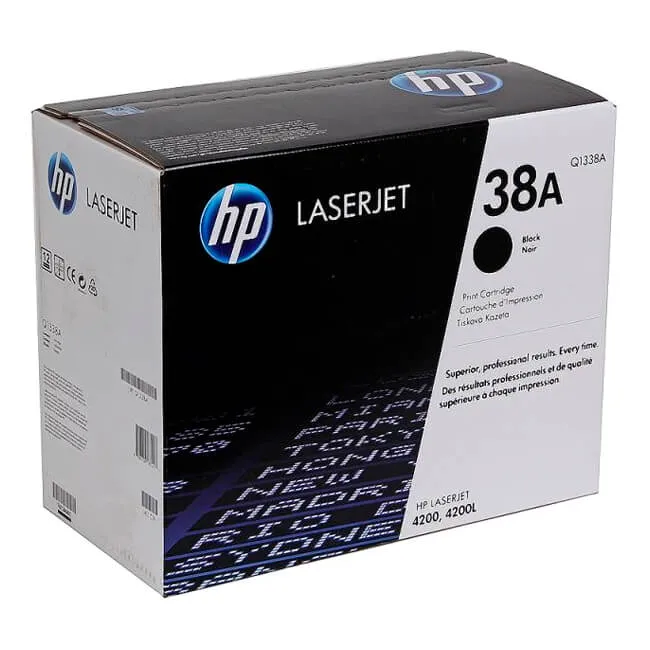 Tóner HP 38A negro Q1338A original
