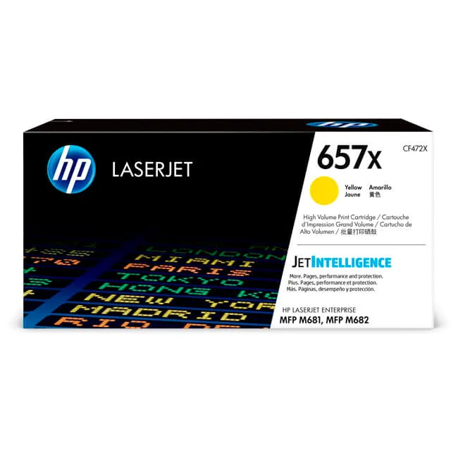 Tóner HP 657X yellow CF472X alto rendimiento
