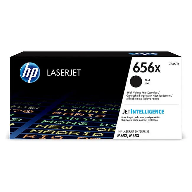 Tóner HP 656X original CF460X alto rendimiento