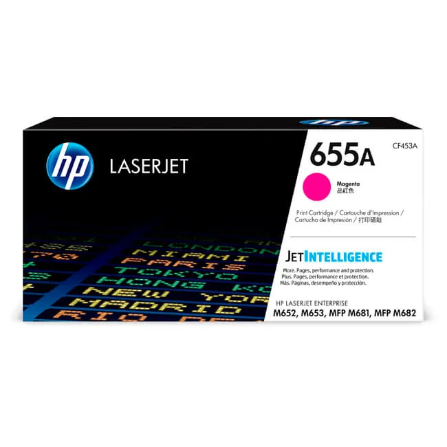 Tóner HP 655A magenta CF453A original