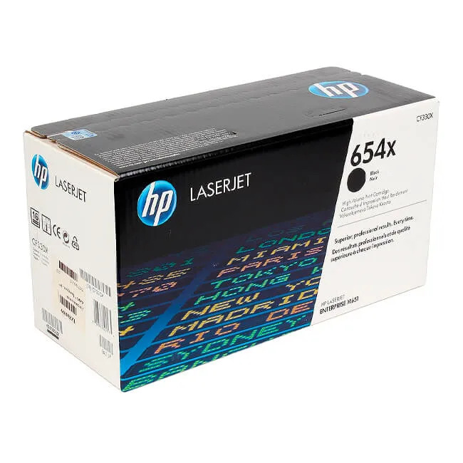 Tóner HP 654X original CF330X alto rendimiento