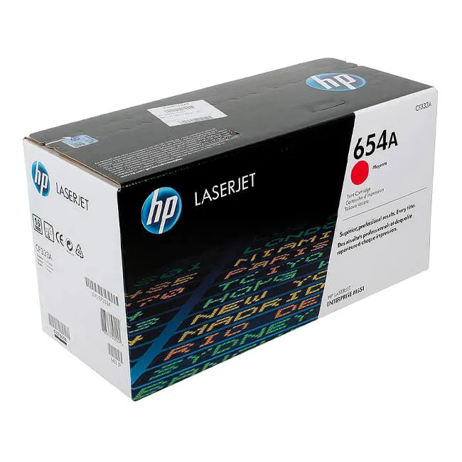 Tóner HP 654A magenta CF333A original