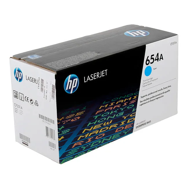 Tóner HP 654A cyan CF331A original