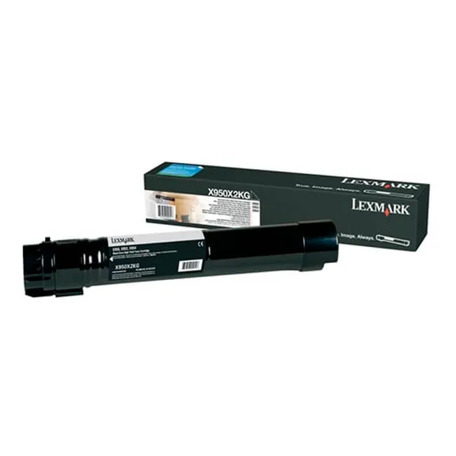 Tóner Lexmark X950X2KG original Negro