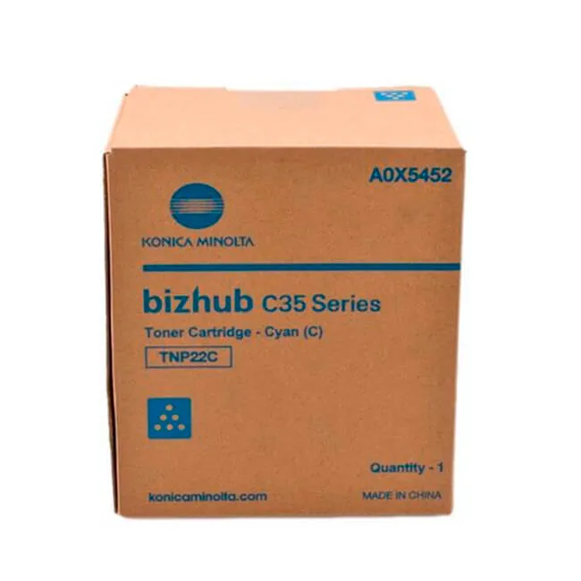 Toner Konica Minolta TNP22C Cian