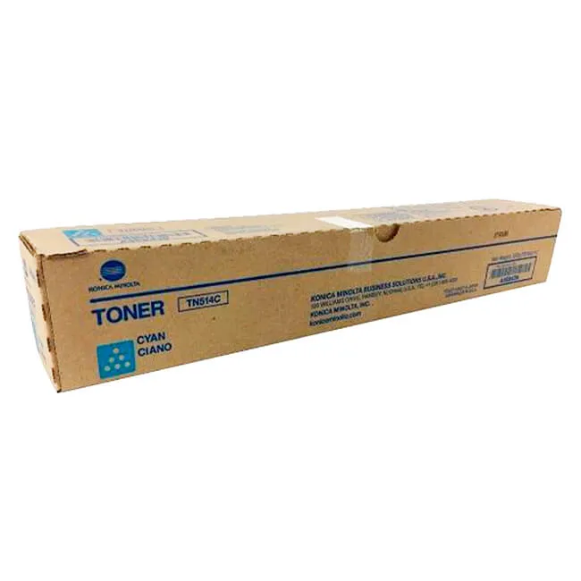Tóner Konica Minolta TN-514C original Cian