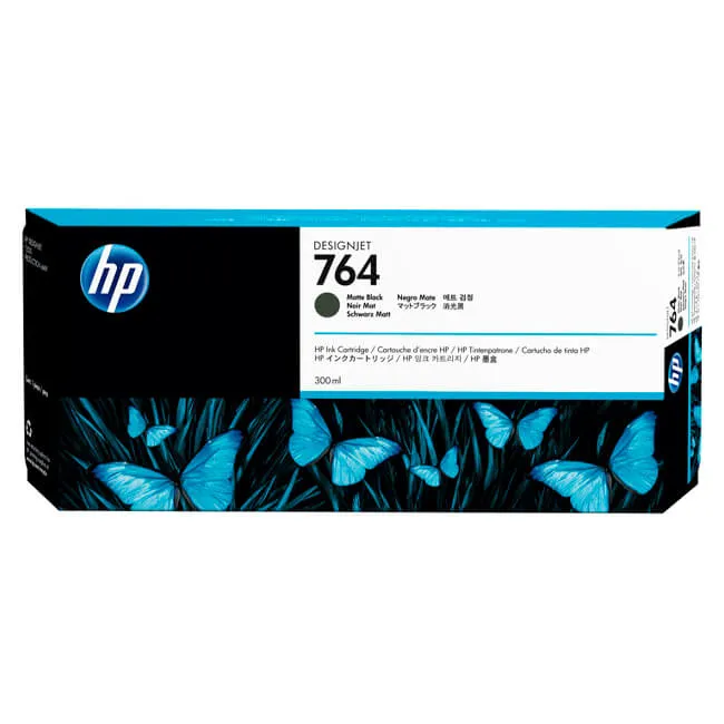 Tinta HP 764A original C1Q16A Matte Black