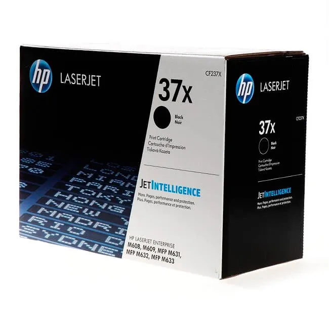 Tóner HP 37X original CF237X alto rendimiento