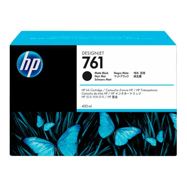 Tinta HP 761 original CM991A Matte Black