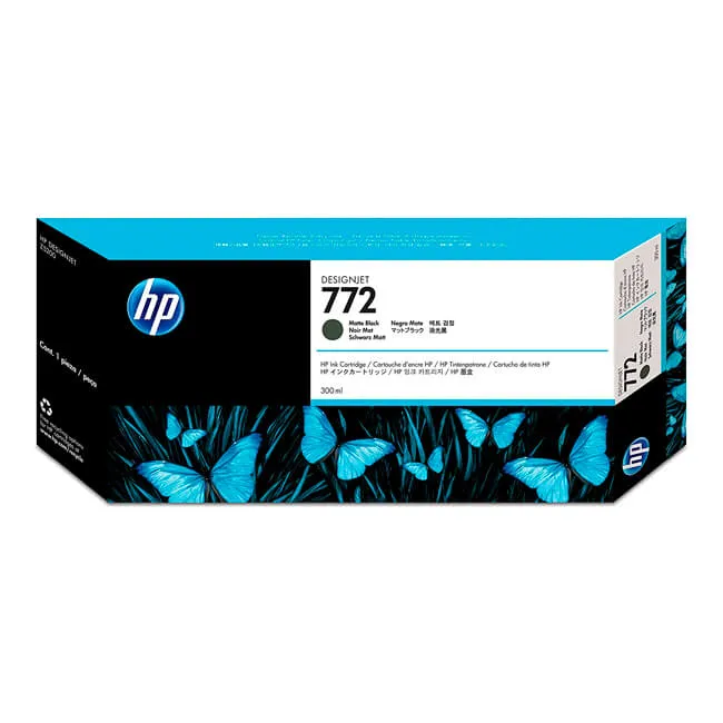 Tinta HP 772 original CN635A Matte Black