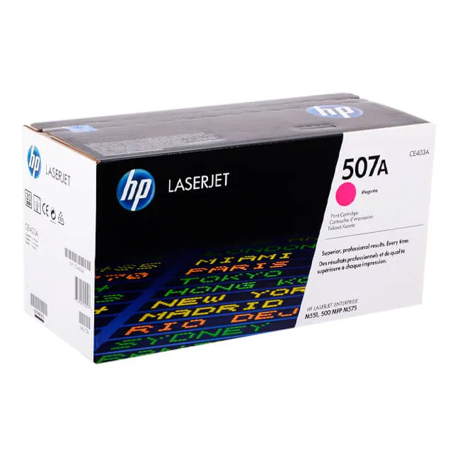 Tóner HP 507A magenta CE403A original