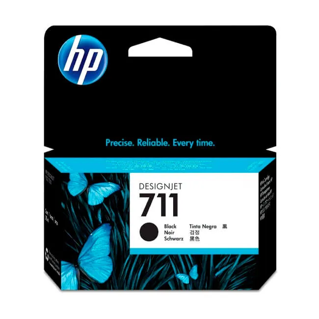 Tinta HP 711 original CZ129A Black Dgj