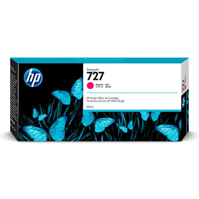 Tinta HP 727 original F9J77A Magenta