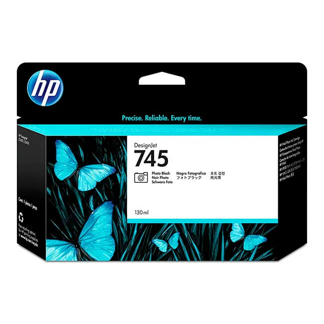 Tinta HP 745A original F9J98A Photo Black