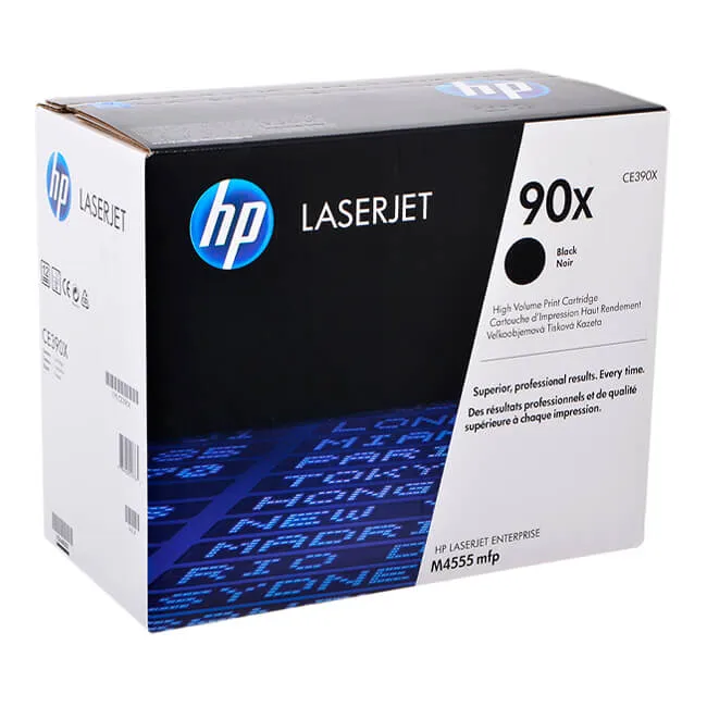 Tóner HP 90X original CE390X alto rendimiento