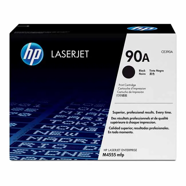 Tóner HP 90A negro CE390A original