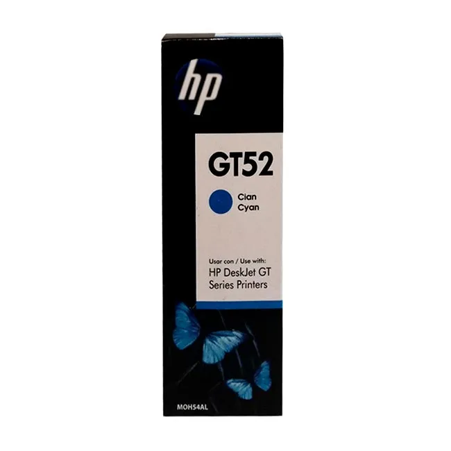 Tinta HP GT52 original M0H54AL Cyan