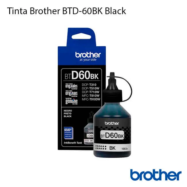 Tinta Brother BTD-60BK original Black