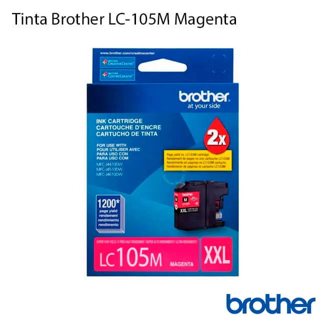 Tinta Brother LC-105M Magenta Original