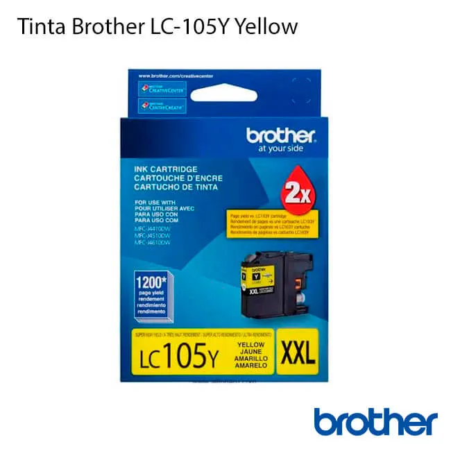 Tinta Brother LC-105Y Yellow original