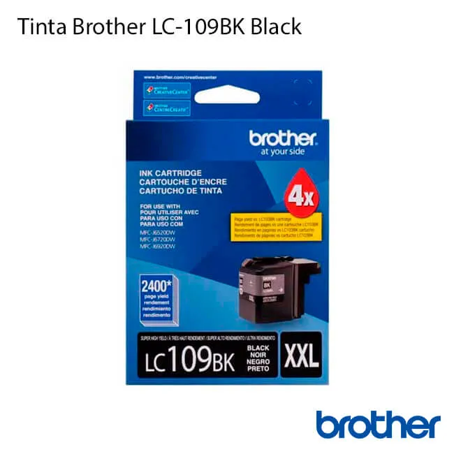 Tinta Brother LC-109BK Black original