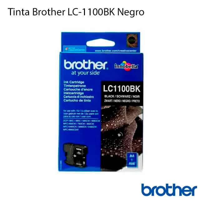 Tinta Brother LC1100BK Negro original