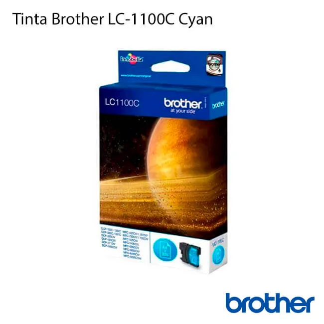 Tinta Brother LC1100C Cyan original