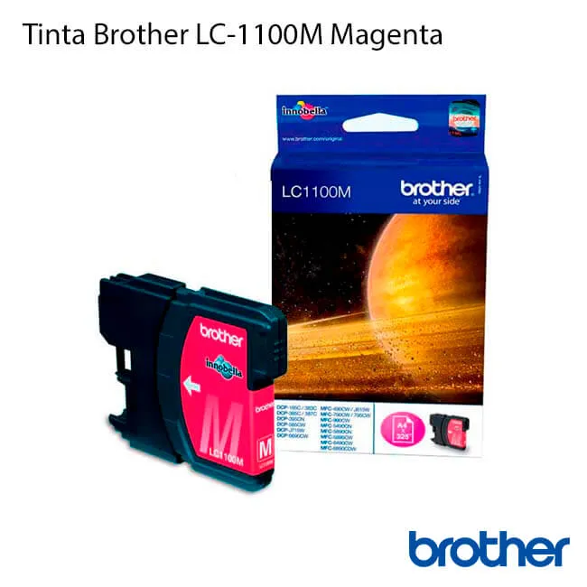 Tinta Brother LC1100M Magenta original