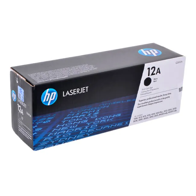 Tóner HP 12A negro Q2612A original