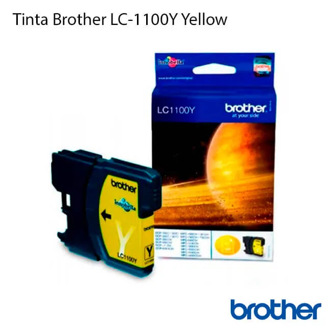 Tinta Brother LC1100Y Yellow original