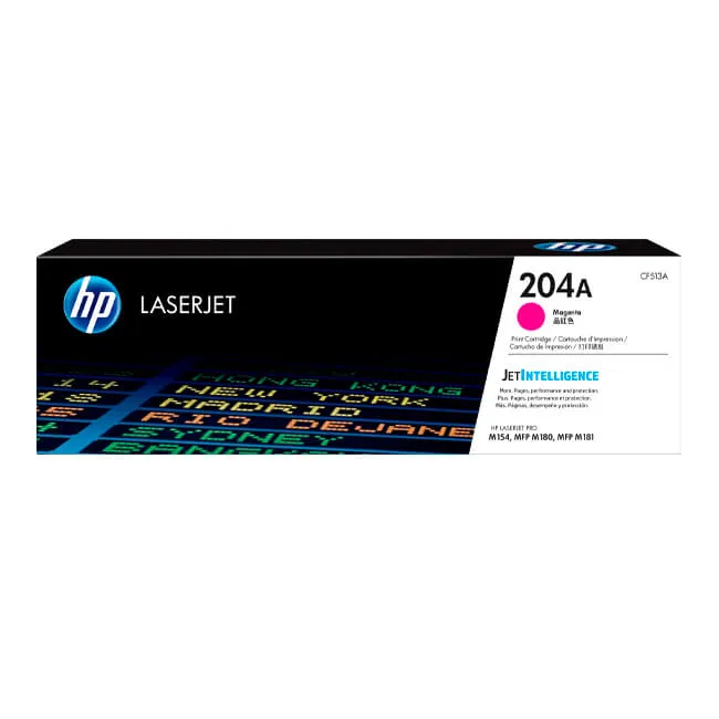 Tóner HP 204A magenta CF513A original
