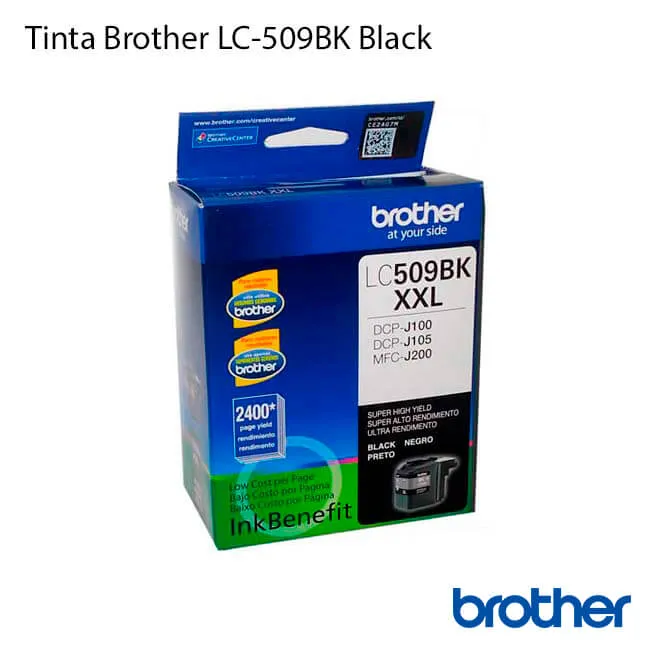 Tinta Brother LC509BK Black original