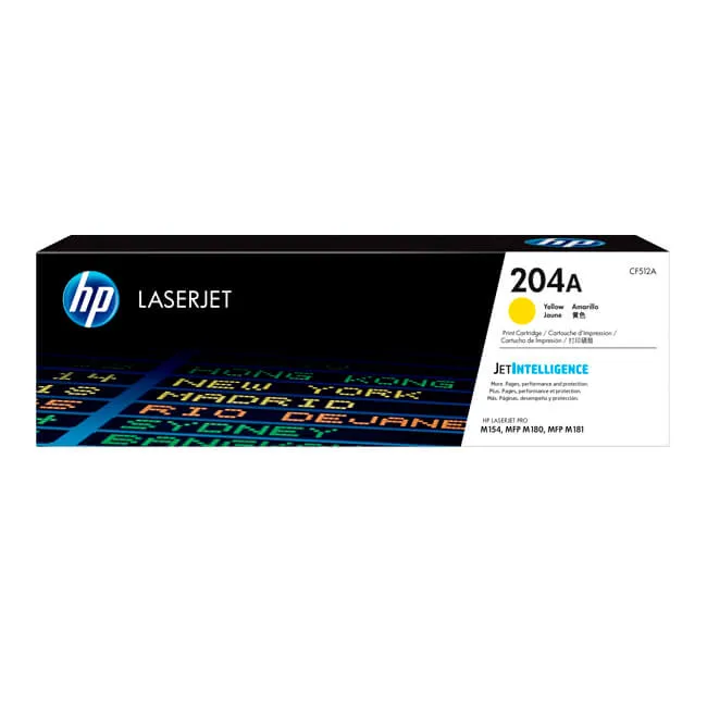 Tóner HP 204A yellow CF512A original