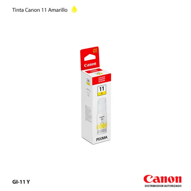 Tinta Canon 11 Amarillo Original