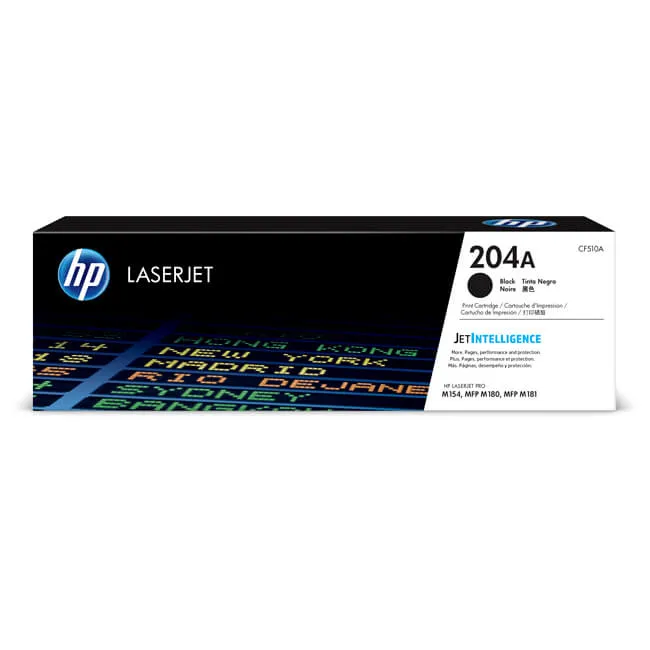 Tóner HP 204A negro CF510A original