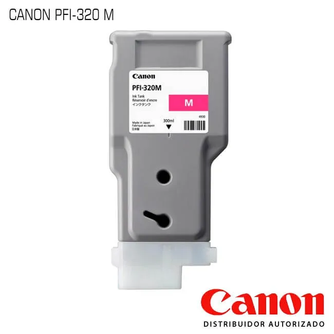 Tanque de Tinta Canon PFI-320M Magenta