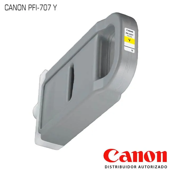 Cartucho de Tinta Canon PFI-707Y Yellow