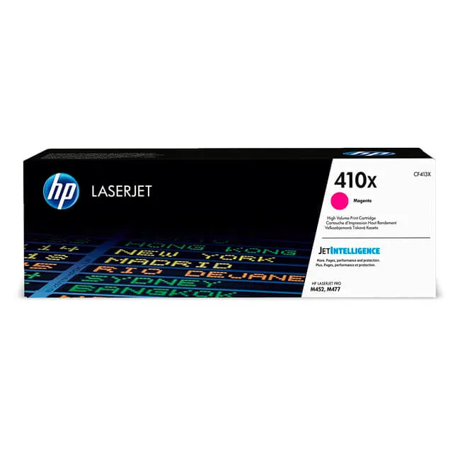 Tóner HP 410X magenta CF413X alto rendimiento