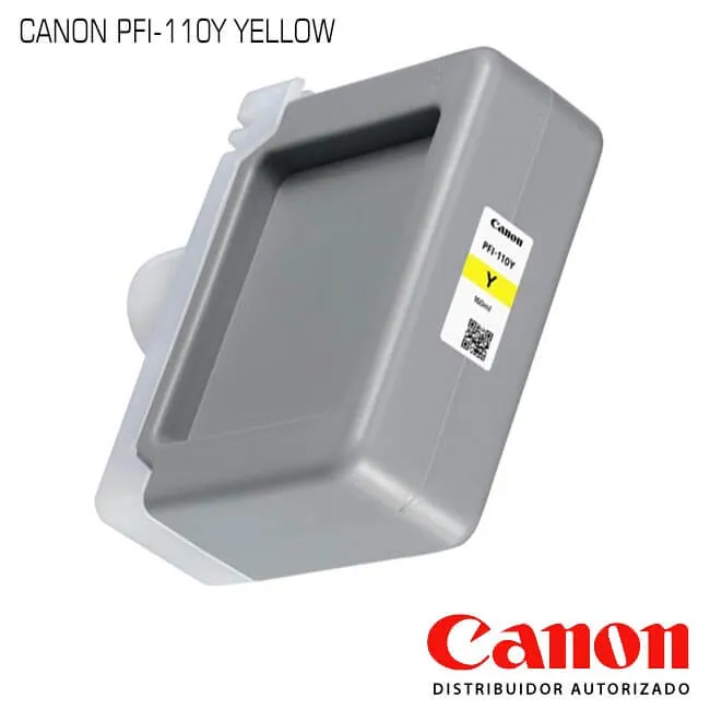 Tinta Canon PFI-110Y Yellow Original