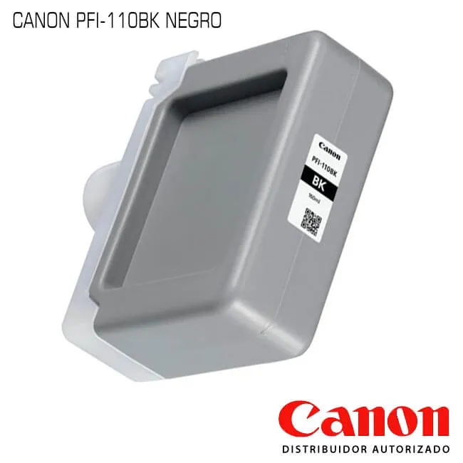 Tinta Canon PFI-110BK Black Original