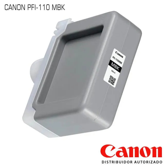 Tinta Canon PFI-110MBK Matte Black Original