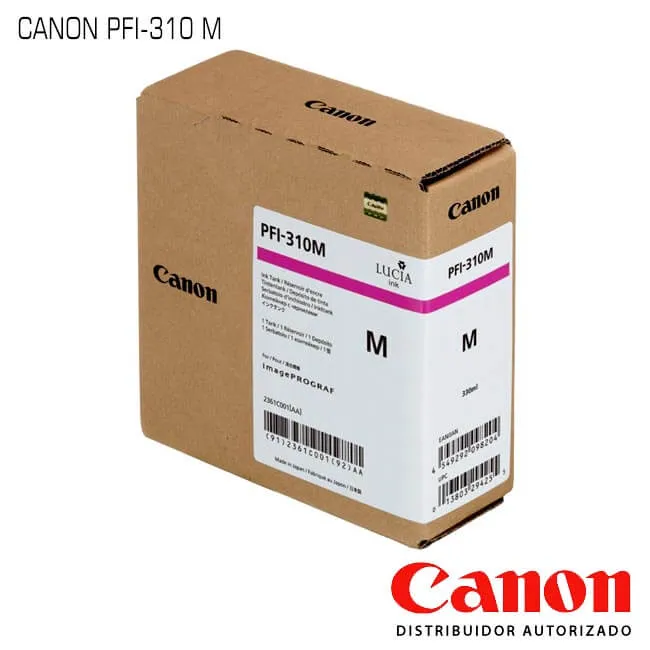 Tinta Canon PFI-310M Magenta Original
