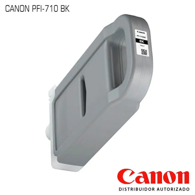 Tinta Canon PFI-710BK Black Original