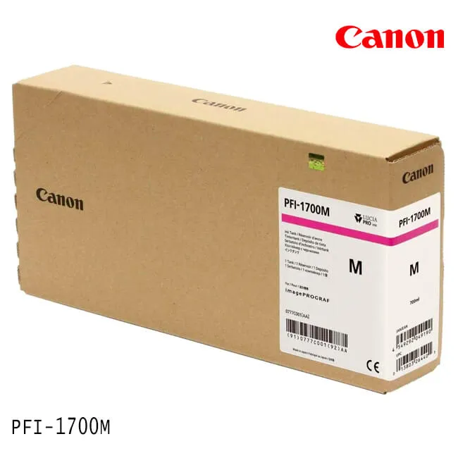Tanque de Tinta Canon PFI-1700M Magenta