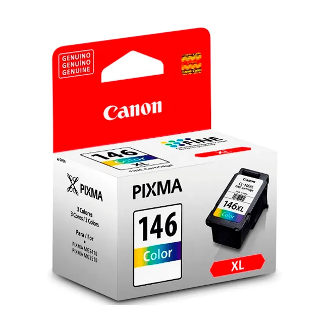 Cartucho de Tinta Canon CL-146XL alta capacidad Tricolor